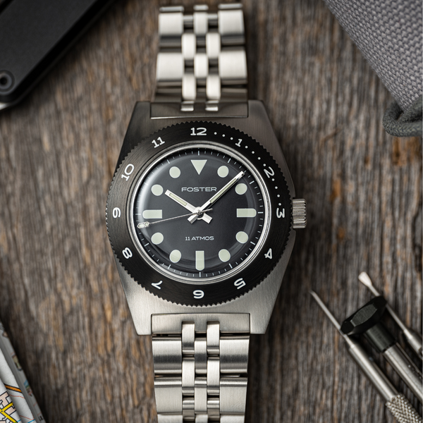 11 Atmos Skin Diver — Black